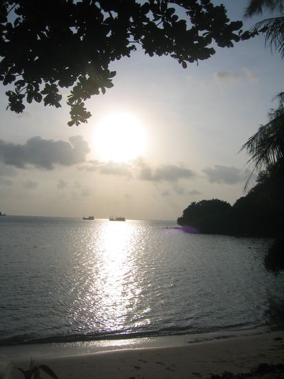 Abendliche Stimmung auf Mae Had!