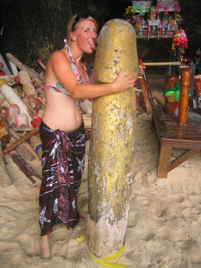 Boese Katharina! So gross ist er aber nicht daheim 