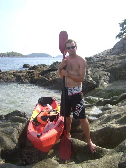 Der Kaeptain und sein Boot!