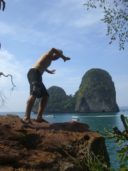 Nein Peter spring nicht!!!
Ich bringe dir deinen Pancake schon!