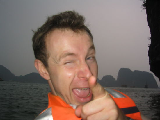 Kein Wunder, dass man hier aufgrund des schlechten Wetters verrueckt wird.