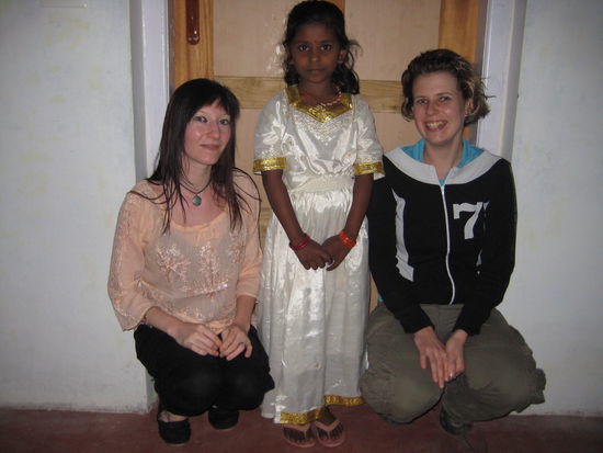 Die suesse Tochter unserer zweiten homestay-Familie