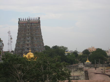 Einer der groessten Tempel in Madurai