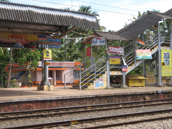 Bahnhof von Varkala