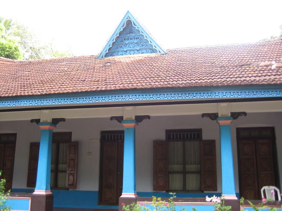 Ein typisches Kerala-Haus
