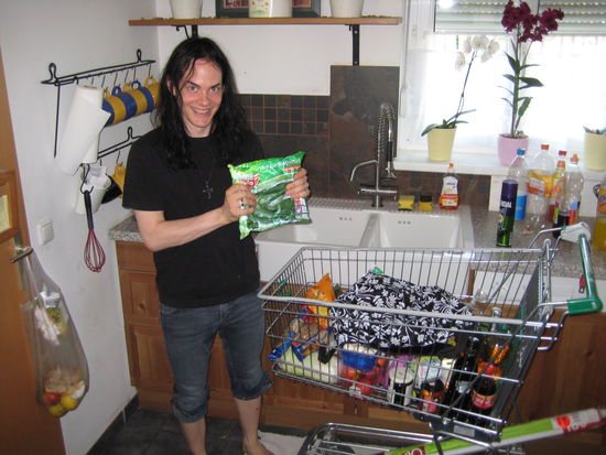 Spinat - macht gross und stark - für unsere Blätterteigjalousien