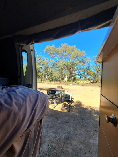 Frühstückstisch ist bereits gedeckt