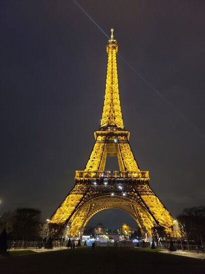Erste Besichtigung in den Abendstunden