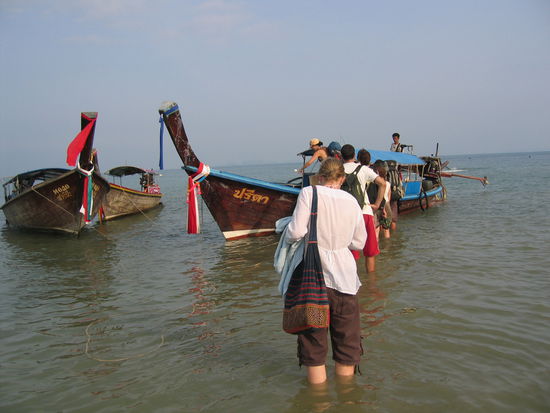 Abfahrt zurueck nach Krabi