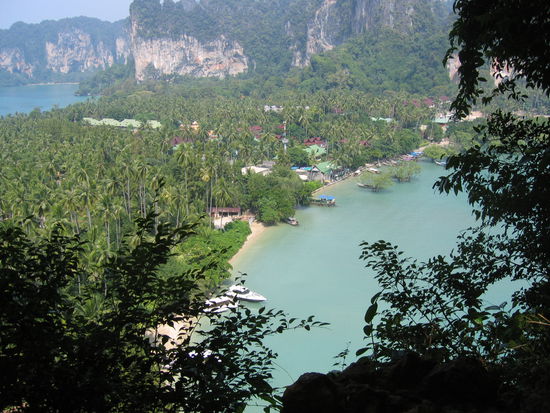 Ausblick auf Railay East