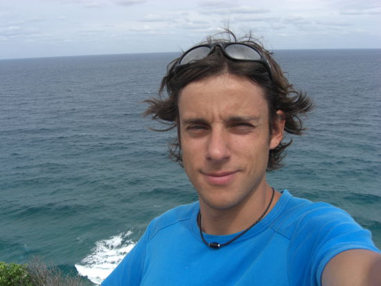 Ich am oestlichsten Punkt von Australien