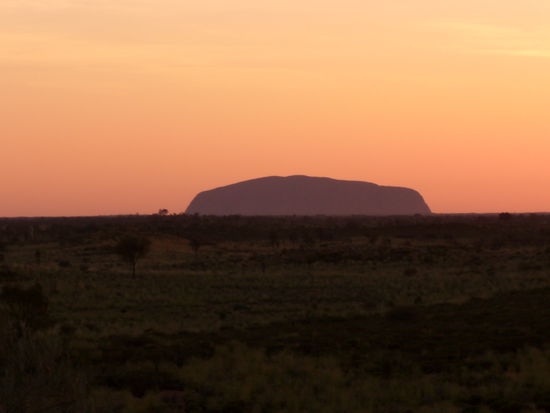 Sonnenaufgang am Ayers Rock