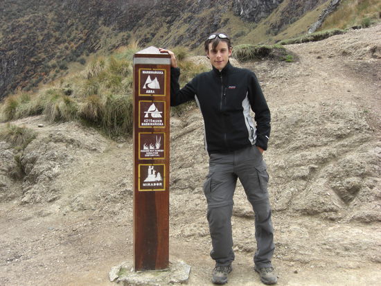 Auf 4215 m angekommen!