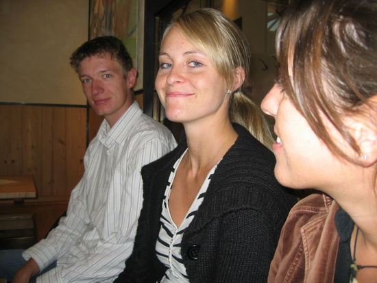 Jojo, Annika und Christine