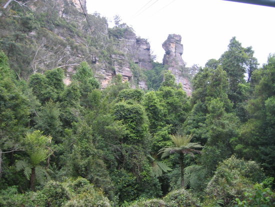 hier die Aussicht von der Besucherplattform zum Skyway