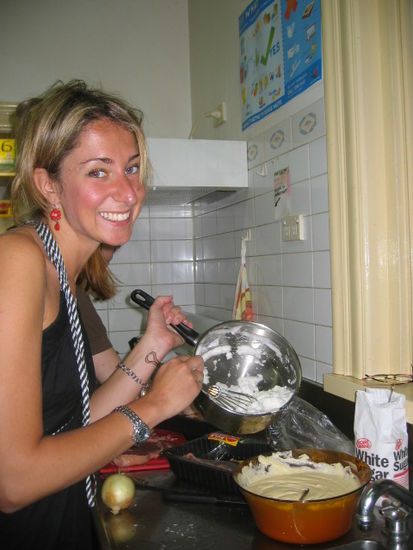 Chiara am Mascarpone vorbereiten