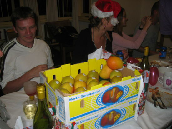 unser Geschenk von den Vermietern