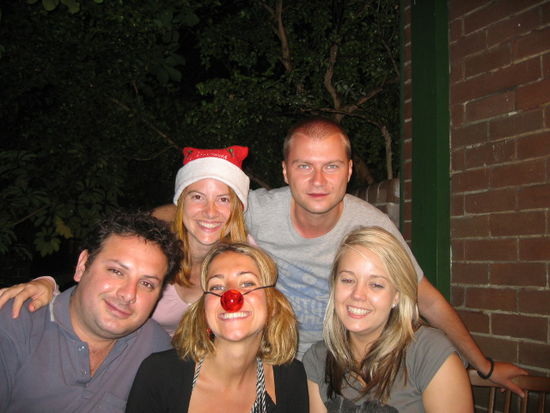 Duncan, Chiara, Hannah, Annamaria und Uemit