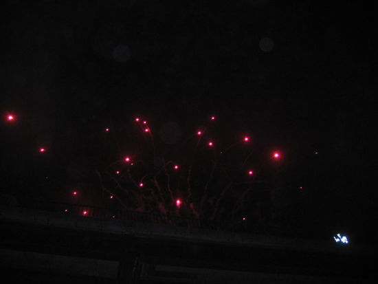 Feuerwerk an der Habour Bridge