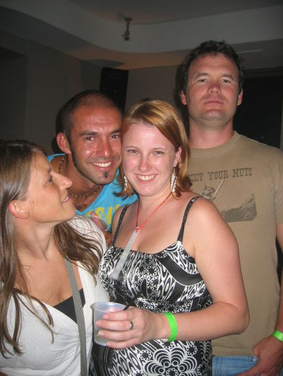 der "hot" Brazil , Christie and Dan
