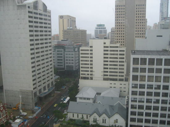 Brisbane vom Tower der Town Hall