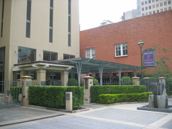 Das Restaurant in dem Christie arbeitet