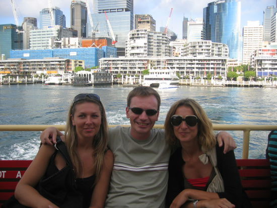 Caroline, Laurent und Chiara
