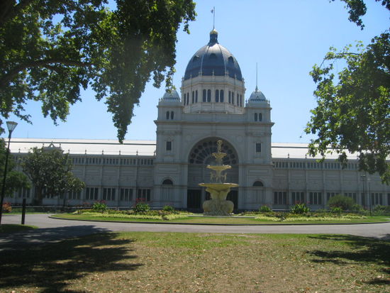 The Royal Exhibition Building in Carlton Gardens