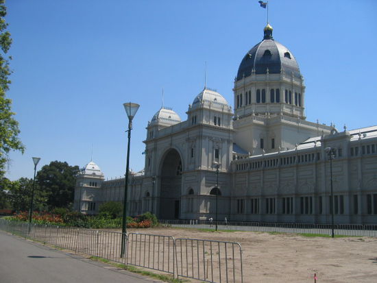 The Royal Exhibition Building in Carlton Gardens