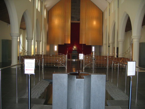 eine protestantische Kirche von innen