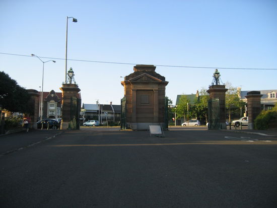 Eingangstor an der Oxford Street