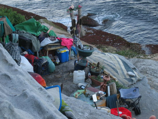 die accomodation vom Sydneys reichsten Obdachlosen 