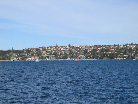 dann noch ein Foto von der westlichen Seite Sydneys