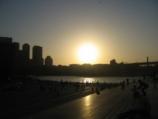 Sonnenuntergang in Sydney