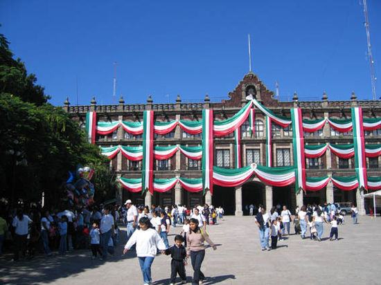 Zocalo von Cuernavaca.