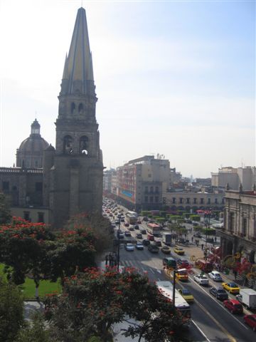 Die Altstadt von Guadalajara.