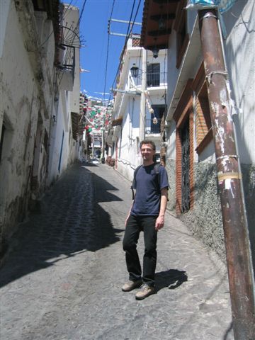 In den Gassen von Taxco.