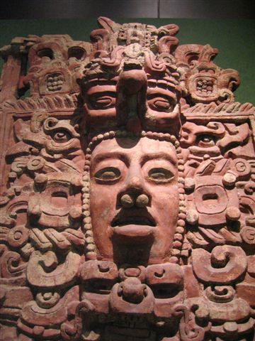 Mayastatue aus Yucatan.