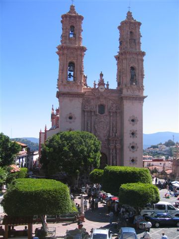 Die Catedral von Taxco.