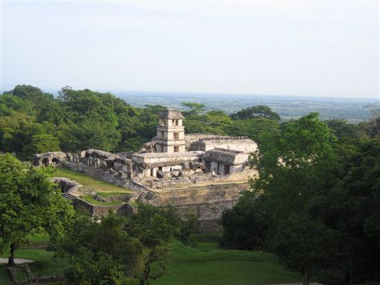 Eine der Attraktionen von Palenque: "el Palacio".