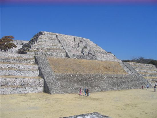 Pyramide von Xochicalco.