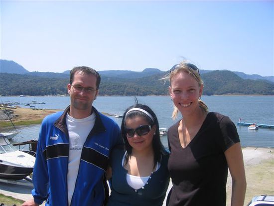 Mark, Lulu und Anita.