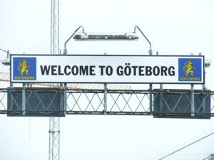Begrüßung in Göteborg