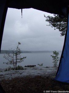 Wir warten auf Wetterbesserung