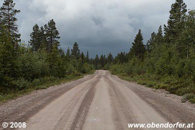 Straße in Norwegen
