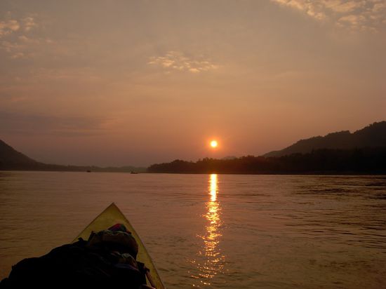 Als die Sonne zu verschwinden drohte, wurde es bitterkalt