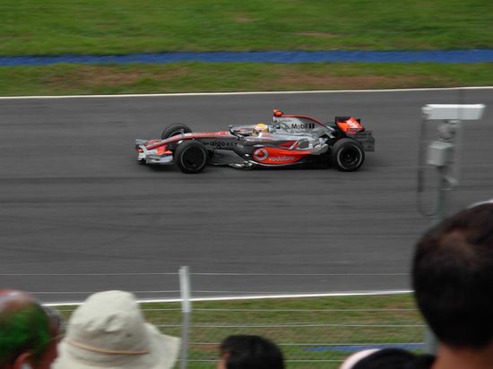 am Ende Platz fünf für Lewis Hamilton aus England