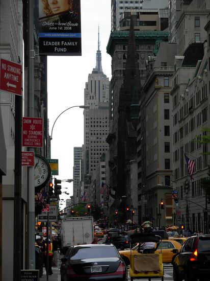 ... mit Blick aufs Empire State Building