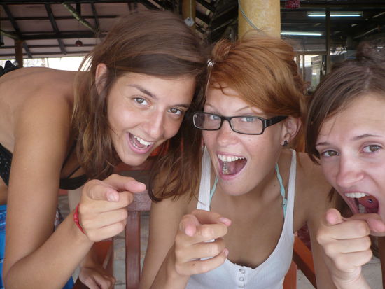 Wir waren mit Therese aus Schweden fuer mehr als ein Monat gemeinsam unterwegs!Aber irgendwann hiess es dann doch Abschied nehmen=(