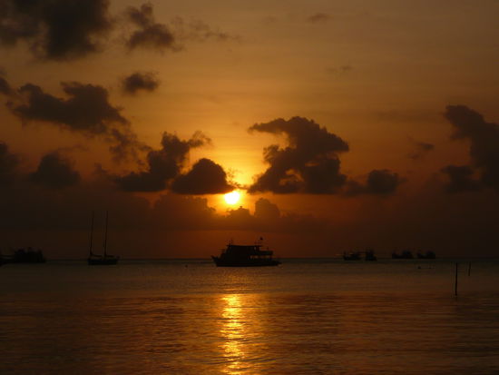 Koh Tao, Sonnenuntergang